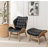 Jeyshan Upholstered Tufted Wingback Chair-322730729