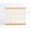 6 Drawer 110cm W Double Dresser-20598467