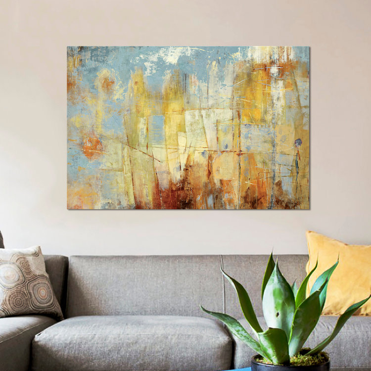 «Passages» par Jill Martin - reproduction d'art sur toile tendue, H 12 po x l 18 po x P 1,5 po, Toile tendue, Pas de tapis