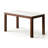 Solid wood rock plate rectangular dining table-1410956831