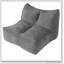 Pouf douillet en tissu chenille, idéal pour se détendre dans les salons, les chambres et les dortoirs, assise douce et confortable comme un nuage.