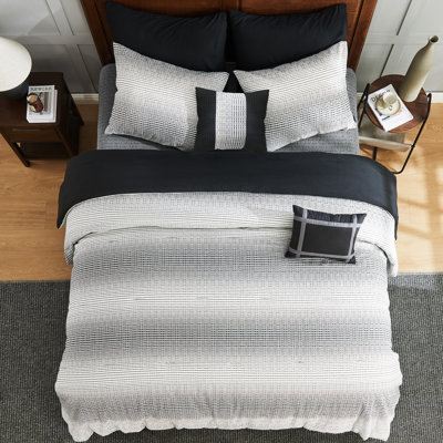 Wonderful Yarn-Dyed Waffle Weave Comforter Set