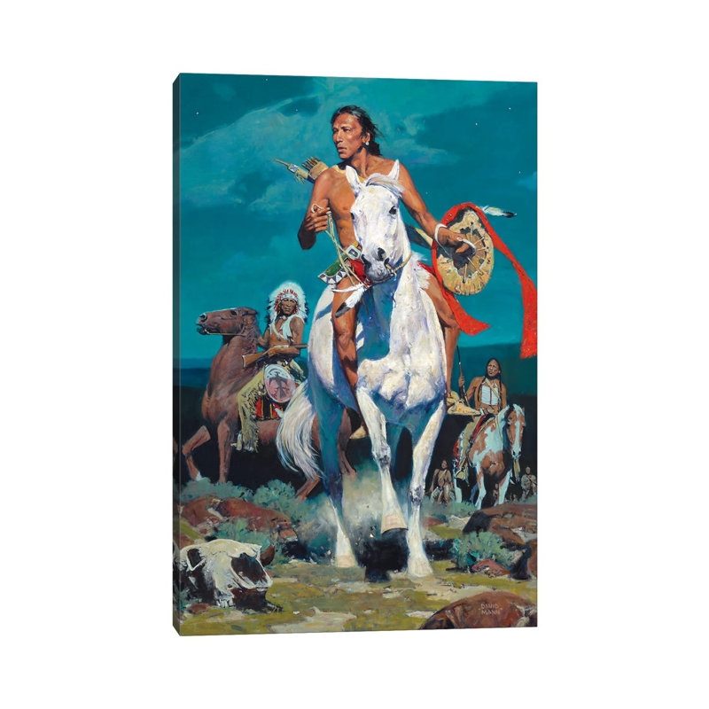 Top Of The Mesa By David Mann - Wrapped Canvas Painting - Wrapped Canvas Painting, 20.32 cm H x 30.48 cm W