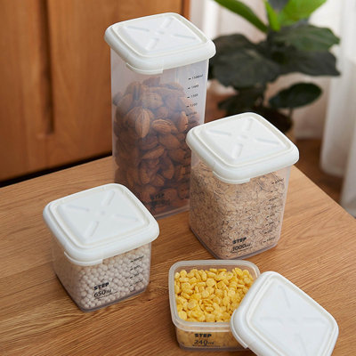 Dish Towe l Kitchen Transparent Moisture-Proofs And Fresh-Keeping Sealed Storage Tank