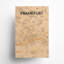 Carte de Francfort, impression graphique contrastée-360283946-360283953