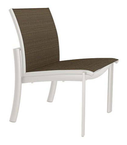 Kor Outdoor Dining Side Chair, Shell, Bogota