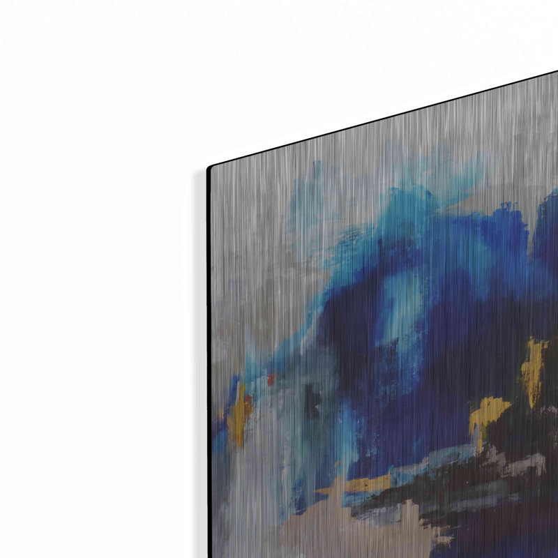 «Mi Cuidad» par Leticia Herrera, art mural en métal, 16 po x 12 po, H 12 po x l 16 po