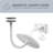 Table Light Wall Mount Hook Accessory-127313763