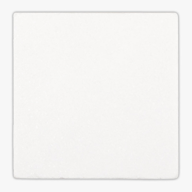 Carreau de marbre et de plancher 6 po x 6 po Thassos