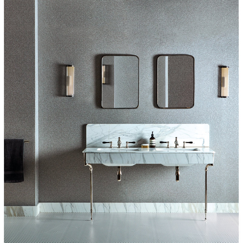 Mosaic Wallpaper, Paris Gray