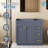 Modern Gray 36" Bathroom Vanity Without Sink,Single Vanity