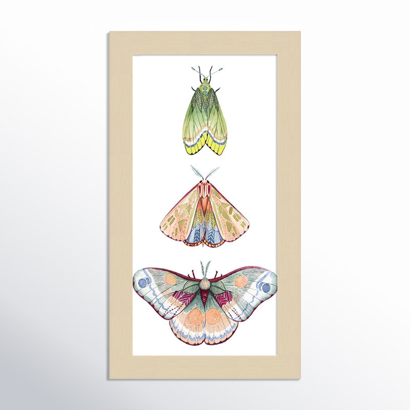 Neo Moth Fairies II par Neo, H 13 po x l 7 po x P 1 po, Brun