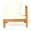 Ensemble de causeuse 2 pièces Oana, beige-1754801050-1754801045