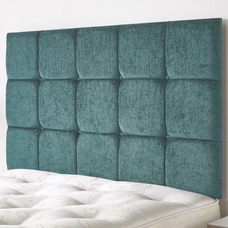 Ledbury Upholstered Headboard, Single (3'), Teal