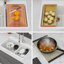 Évier de cuisine en quartz - Évier de cuisine encastré en granite à double cuve (60/40) 33 po x 22 po-118942021
