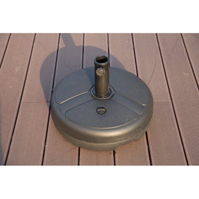 Base de parasol autoportante en plastique