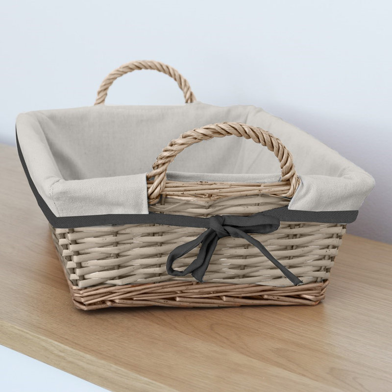 JVL Wicker Decorative Basket