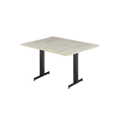 Metal Base Dining Table