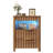  17.7'' W 2-Drawer Nightstand with LED Light and Charging Station-2102635618