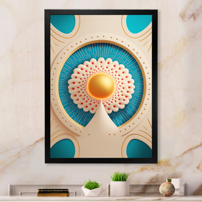 «Flourish Golden Consciousness I», reproduction sur toile