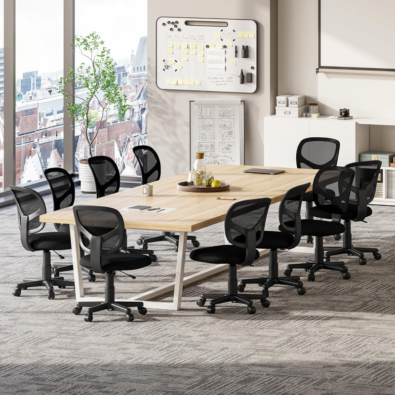 Zoomie Kids Fabric Office Chair, Black