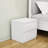 Wooden Nightstand with 2 Drawers-281562853