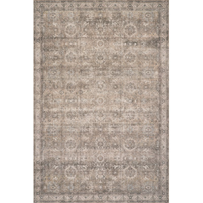 Nuloom Thalira Antiqued Jute-Blend Area Rug