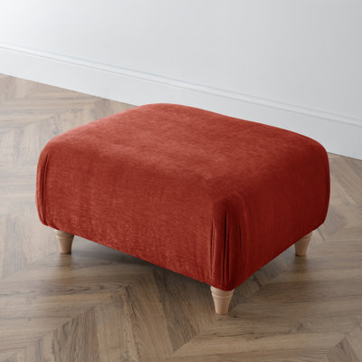 Charlotte-Ann Soft Touch Square Footstool