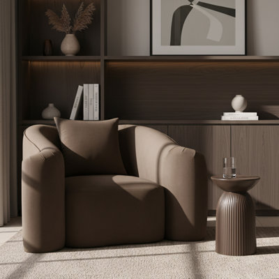 Chaise en velours Soyini