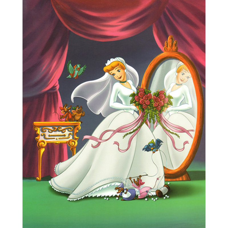 Cinderella - My Perfect Wedding, 24" H x 19" W