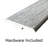 Hydrostop 0.2 in. T x 1.8 in. W x 94 in. L Waterproof PVC T Moulding-112803812-112803811