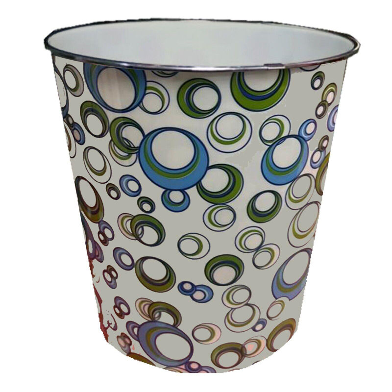 Brookside Plastic Open Waste Bin - 7.7L