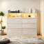 129.5cm W 6 - Drawer Chest of Drawers-277225324
