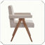 Fauteuil de salle à manger Poppy-2136185886