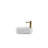 Ceramic Bathroom Basin In White - Stain- And Long-lasting Practical For Daily Use