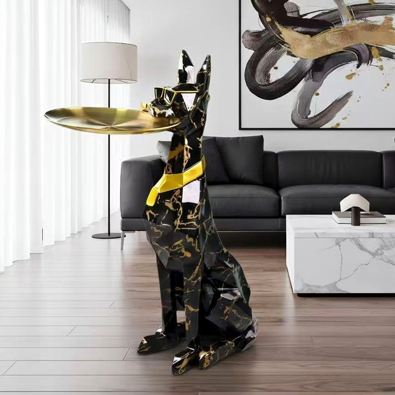 Modern Resin Cuprum Decorative Object