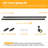 39'' 8 -Light Fixed Track Track Kit with Adjustable Head