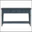 Charming Vintage Console Table with Multiple Functional Elements for Stylish and Practical Living-144350491