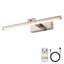 15.8" Dimmable LED Picture Light with Remote, Battery-Powered Wall Mount Light with Adjustable Arm-728388871