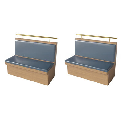 Banc de bar-restaurant en similicuir