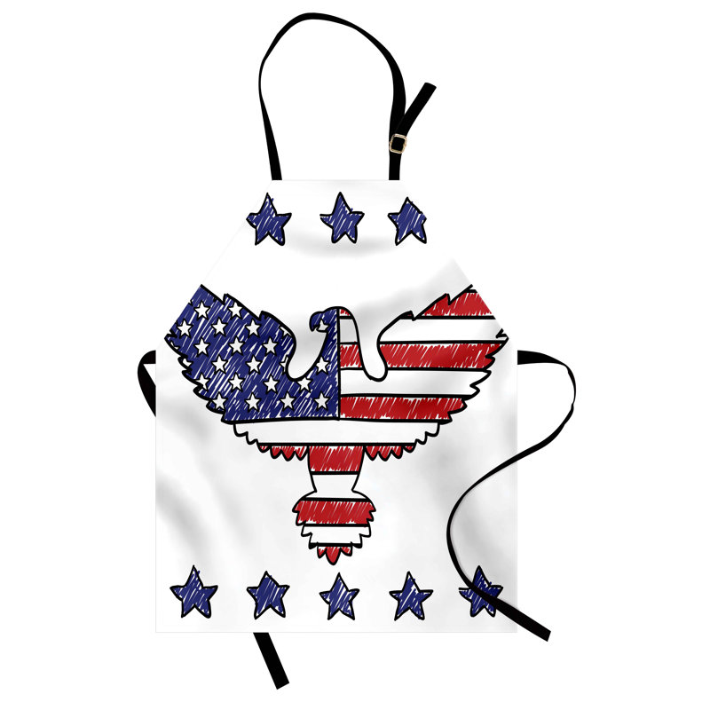 No Pattern Bib Apron