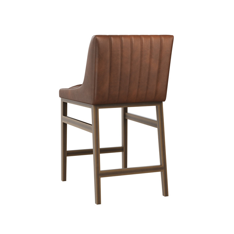 Halden Counter Stool - Bravo Cognac