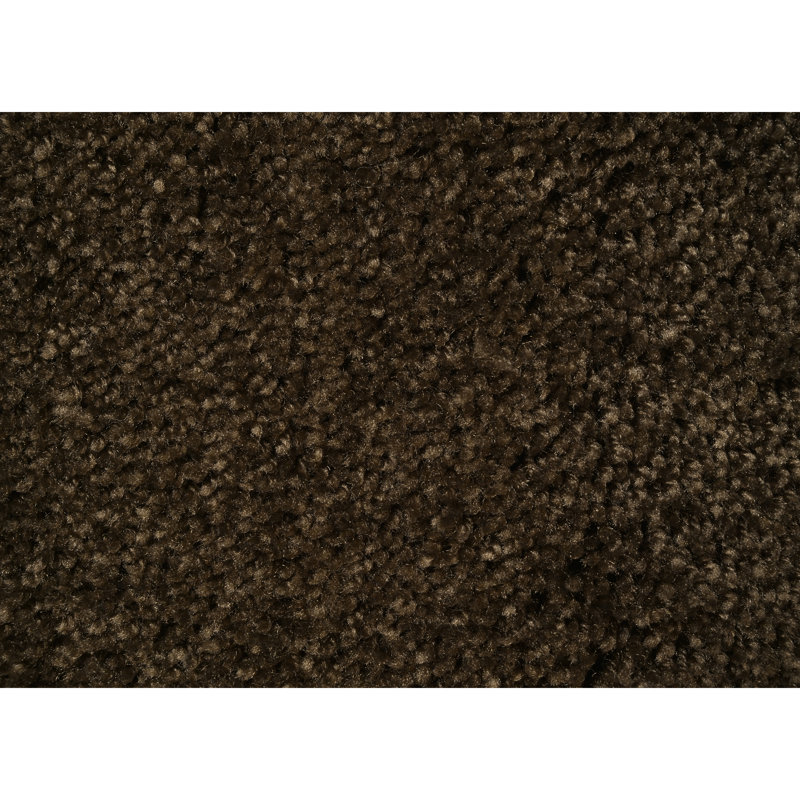 Ensemble de tapis de bain en nylon 3 pièces avec envers antidérapant Billy-Dean, Chocolat