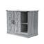 Cat Litter Box Cabinet With Power Outlet