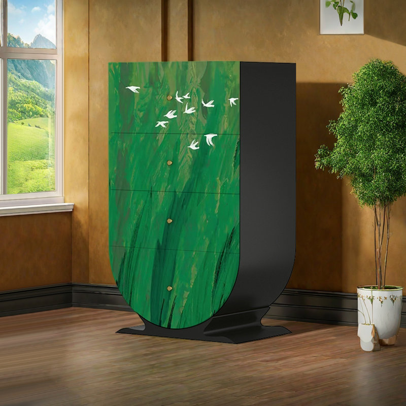 Armoire décorative légère de style français