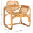 Destrie Rattan Accent Chair-1286610323