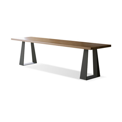 Walnut Rectangular Solid Wood Writing desk