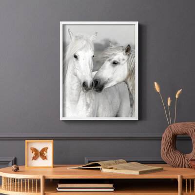 Affection I Framed Print - Solid Wood