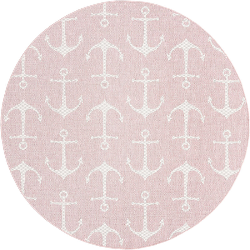 Outdoor Ayton Area Rug Sea Foam Color, Runner 2' x 7'10"