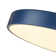 Anele 1-Light 40cm Minimalist Round Dimmable LED Semi Flush Mount